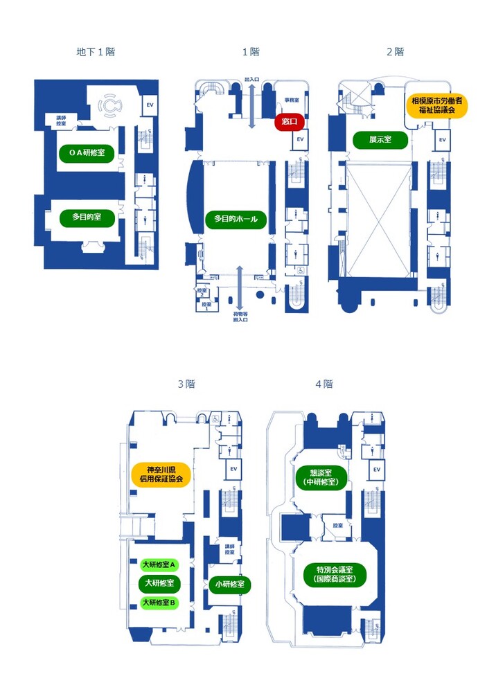 フロア案内図 画像