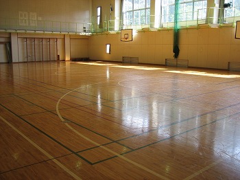 写真:沢井体育館