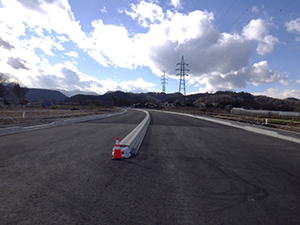 延伸整備区間　写真