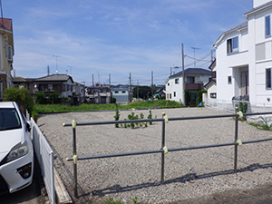 用地取得状況の写真