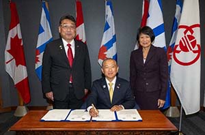 訪問時の様子　写真