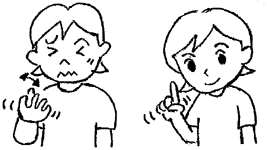 どこが痛いですか?