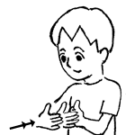 イラスト:助けて(手伝ってください)