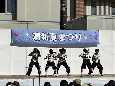 令和7年度開催の清新夏まつりの様子の写真1枚目