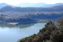 津久井湖の渇水の拡大写真を表示