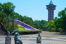 麻溝公園・水の広場からの一望の拡大写真を表示