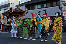 上溝夏祭りのお囃子（2025年7月撮影分）の拡大写真を表示