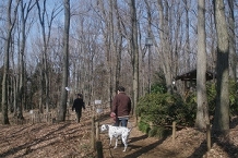写真:郷土の森と水琴窟(溝口幹秀さん)