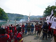 写真:「津久井城」の家臣団が「寄居北條まつり」に初参戦!(高橋文男さん)