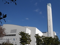 写真:環境にやさしい相模原市南清掃工場(小林正弘さん)