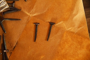 和釘(角釘)の写真