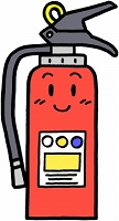 消火器のイラスト