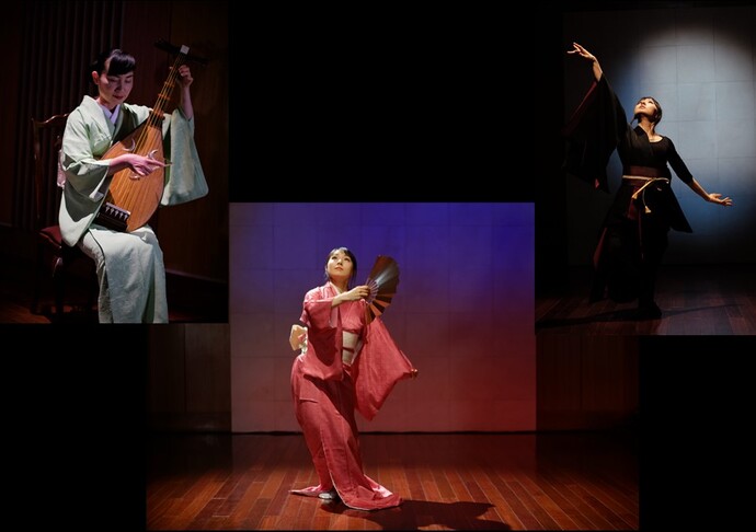 動画サムネイル:琵琶と舞う… 祇園精舎・春の曲