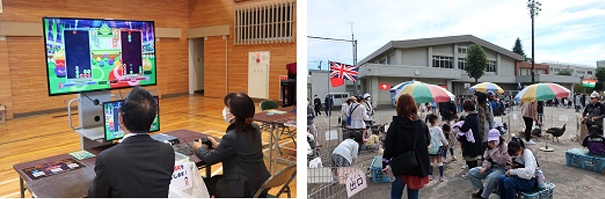 写真:清新ふれあいフェスタの様子