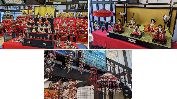 ひな人形展示会場 写真