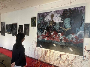 会場での写真01