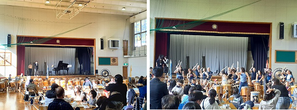 写真:「まきさと収穫祭」会場の様子