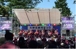 県立相模原高校吹奏楽部演奏　写真