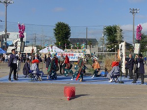 獅子が舞い　写真