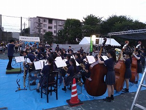 相模原弥栄高校吹奏楽部　写真