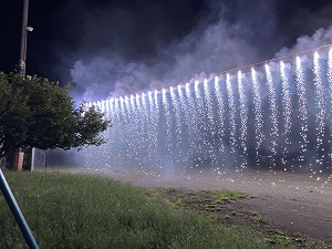 花火ナイアガラ　写真
