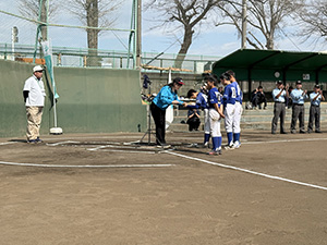 麻溝ブルースターズ　閉会式