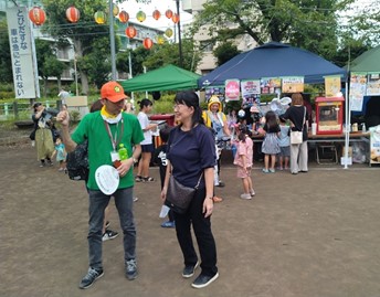 地域交流の様子