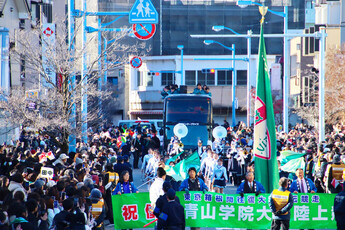 パレード 引き(所長、会長、区長入り)