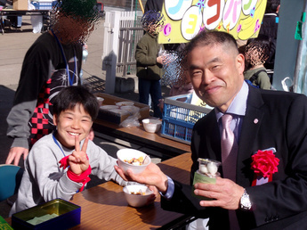 チョコバナナ売り場ピース