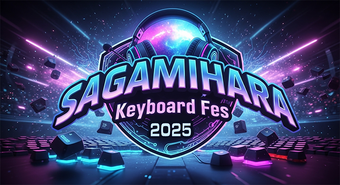 さがみはらキーボードフェス2025ロゴ