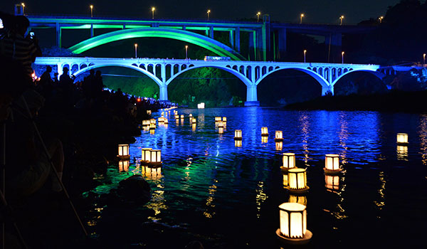 小倉橋灯ろう流し