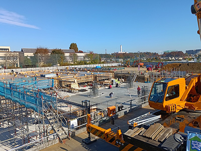 基礎関連・1階床工事の状況（11月）の写真
