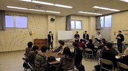 「淵野辺駅南口周辺のまちづくり」についてこれまでの取組等を説明